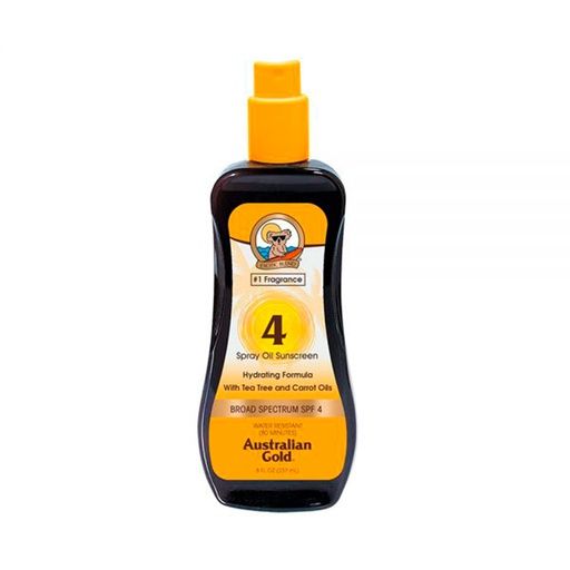 AUSTRALIAN GOLD SPF4 SPRAY OIL GEL 237ML