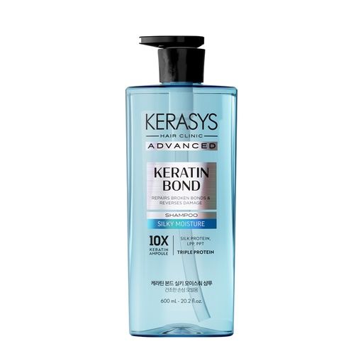 KERASYS ADVANCED KERATIN BOND SILKY MOISTURE SHAMPOO 600ML