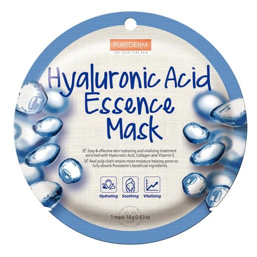 PUREDERM HYALURONIC ACID ESSENCE MASK - ADS814