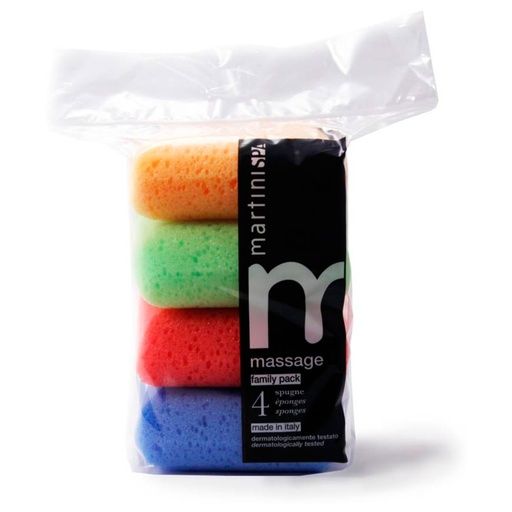 MARTINI ESPONJA SUAVE PARA BAÑO x 4PCS