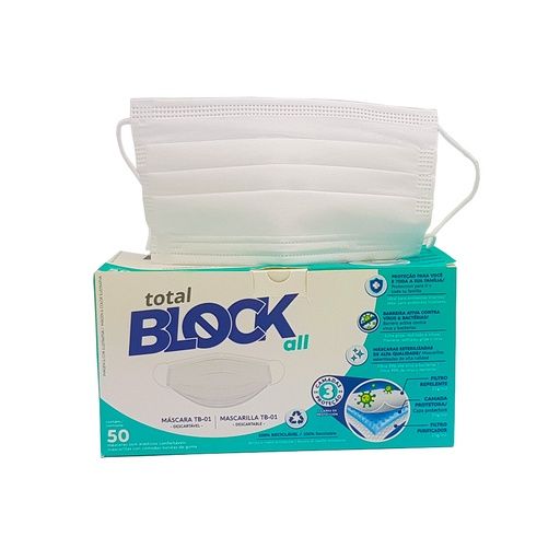 TOTAL BLOCK ALL - MASCARILLA TB-01