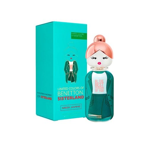 BENETTON SISTERLAND GREEN JASMINE EDT 80ML