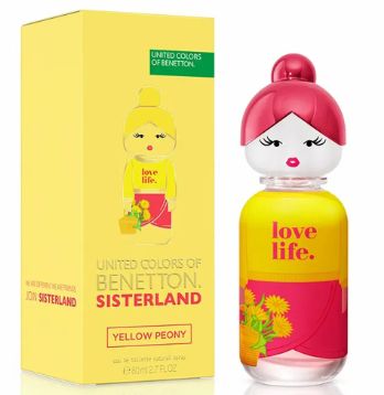 BENETTON SISTERLAND YELLOW PEONY EDT 80ML