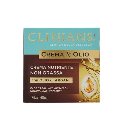 CLINIANS CREMA Y OLIO DI ARGAN 50ML