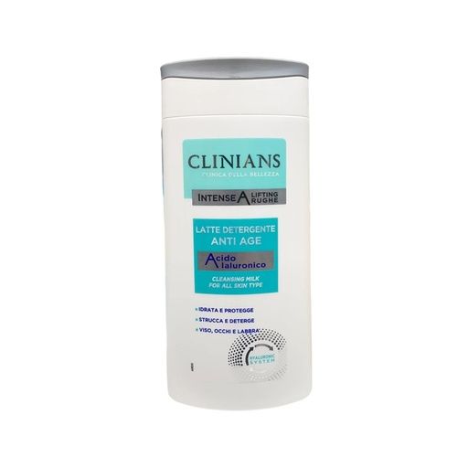 CLINIANS LATTE DETERGENTE ANTI AGE ACIDOLALURONICO 200ML