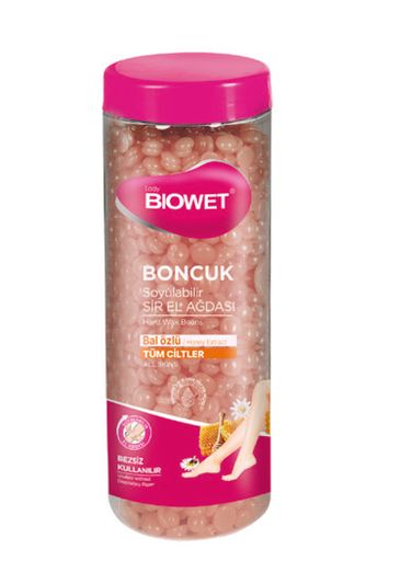 LODY BIOWET BONCUK HARD WAX BEANS HONEY EXTRACT 400G