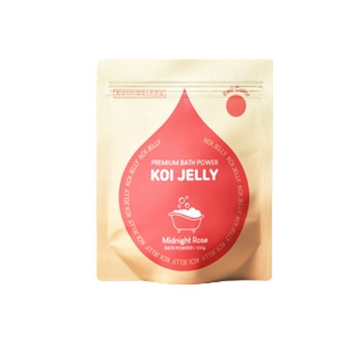 KOI JELLY PREMIUM BATH POWER #MIDNIGHT ROSE 100G