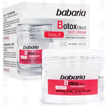 BABARIA BOTOX EFFECT FACE CREAM 50ML