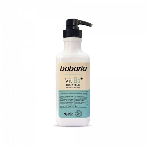 BABARIA VIT B3+ BODY MILK 500ML
