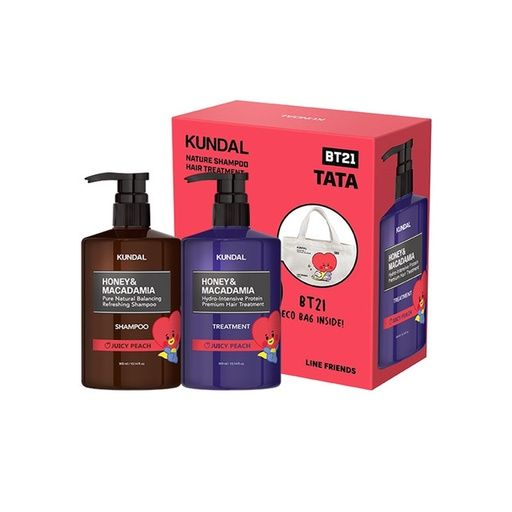 KUNDAL NATURE SHAMPOO HAIR TREATMENT TATA JUICY PEACH 