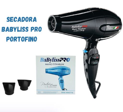 BABYLISS SECADOR PORTOFINO 220VLT 6600 - BLACK