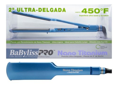 BABYLISS PRO NANO TITANIUM ULTRA DELGADA