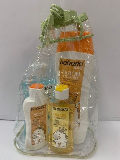 BABARIA BABY BATH + WASH SET