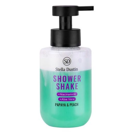 STELLA DUSTIN SHOWER SHAKE PAPAYA &amp; PEACH 475ML