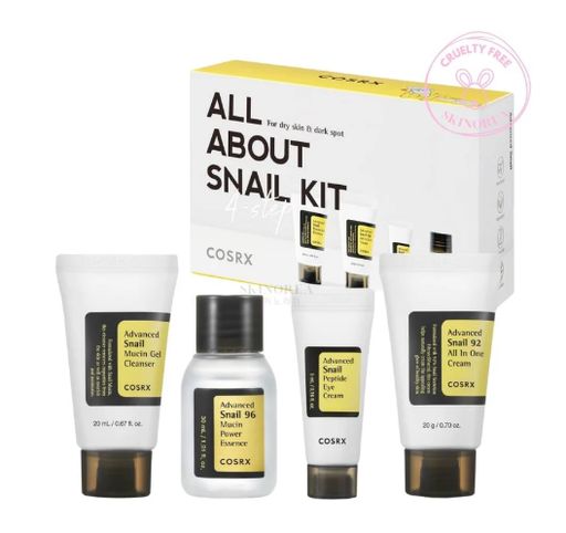 COSRX ALL ABOUT SNSAIL KIT 4-STEP (NUEVO EMBALAJE)