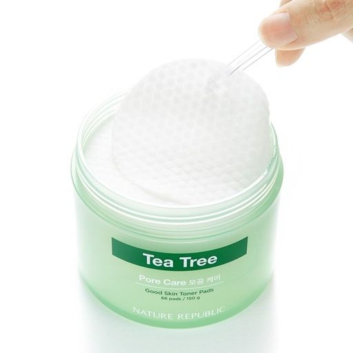 NATURE REPUBLIC TEA TREE PORE CARE TONER PADS