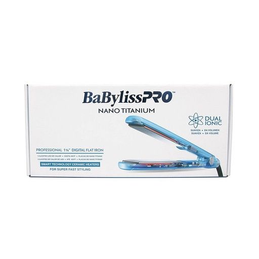 BABYLISS NANO TITANIUM PLANCHITA DUAL IONIC