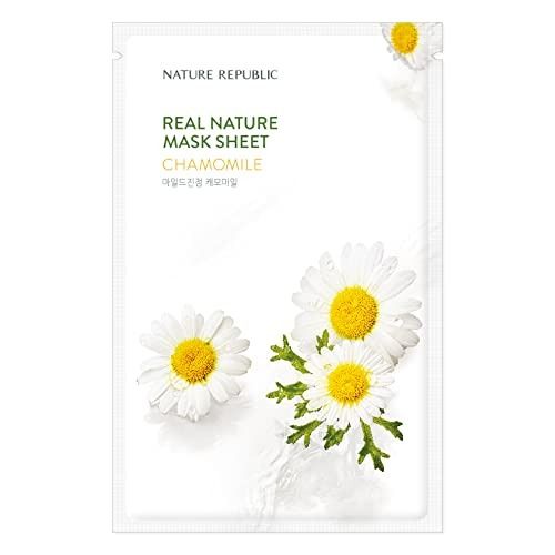 NATURE REPUBLIC REAL NATURE MASK SHEET - CHAMOMILE
