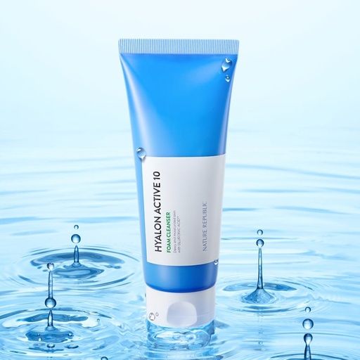 NATURE REPUBLIC HYALON ACTIVE 10 FOAM CLEANSER 150ML