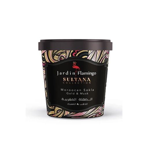 FLAMINGO SUGAR SCRUB SULTANA GOLD AND MUSK 600G