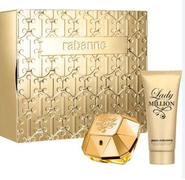 LADY MILLION BODY LOTION+EDP SPRAY