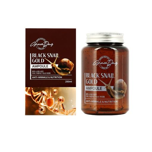 GRACEDAY BLACK SNAIL GOLD AMPOULE 250ML