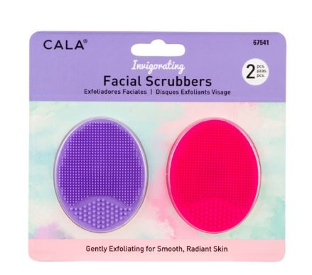 CALA FACIAL SCRUBBERS 2PCS