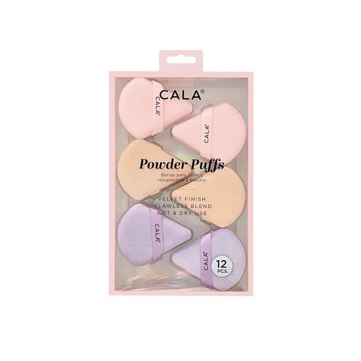 CALA POWDER PUFFS 12PCS 76070