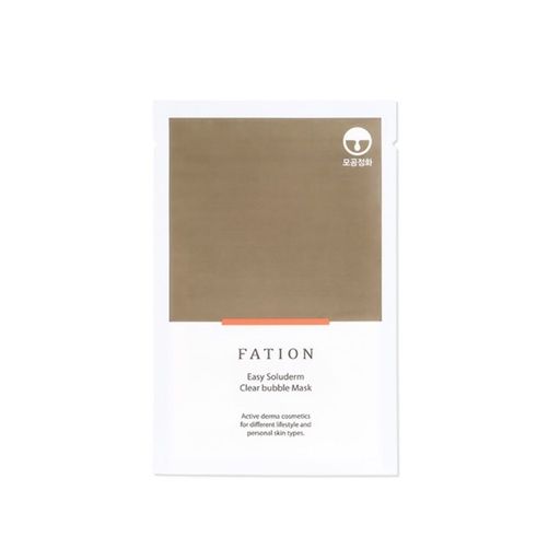 FATION EASY SOLUDERM CLEAR BUBBLE MASK