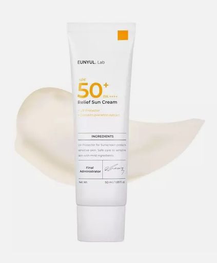 EUNYUL LAB RELIEF SUN CREAM SPF50+ 50ML