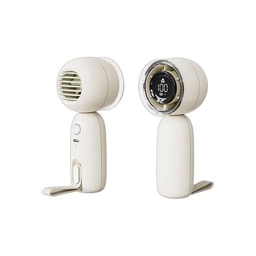 N9 MINI FAN HANDHELD HIGH SPEED - BEIGE