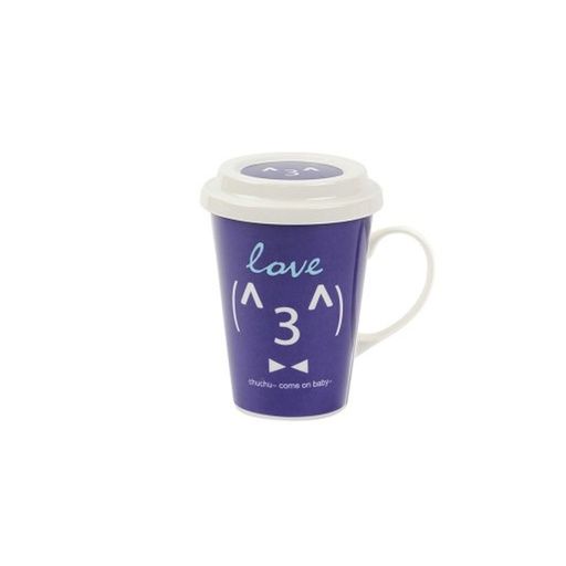 SLB007A MERRY &amp;FUNNY mUG 370ML LOCK&amp;LOCK