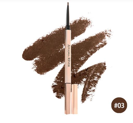 AYVANNA REVER DELINEADOR DE CEJAS RETRATIL LARGA DURACION DEEP BROWN #03