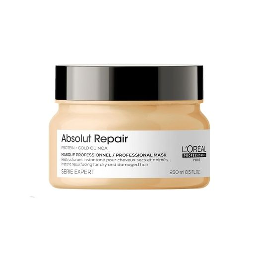 LOREAL ABSOLUT REPAIR PROTEIN+GOLD QUINOA MASCARA 250ML
