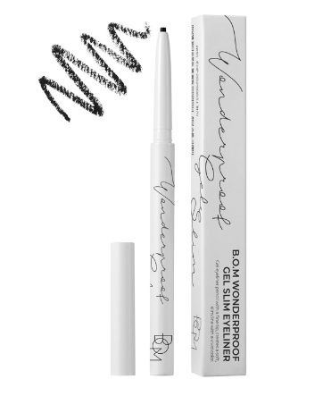 BOM WONDERPROOF GEL SLIM EYELINER #01 MIDNIGHT BLACK