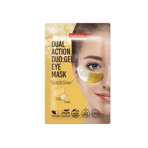 PUREDERM DUAL ACTION DUO-GEL EYE MASK