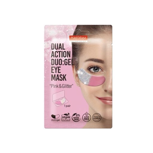 PUREDERM DUAL ACTION DUO-GEL EYE MASK