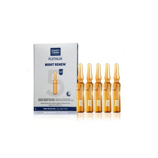 MARTIDERM PLATINUM NIGHT RENEW 5X2ML