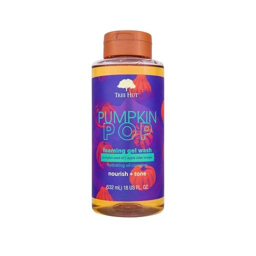 TREE HUT PUMPKIN POP FOAMING GEL WASH 532ML