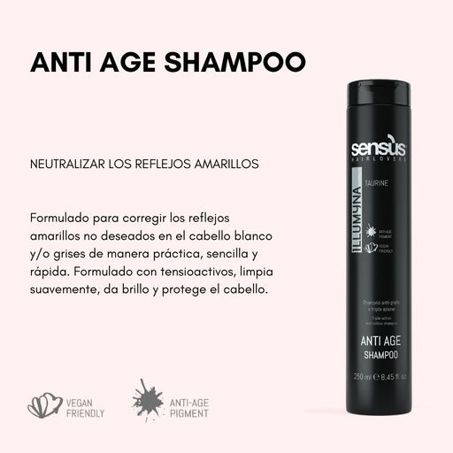 SENSUS ILLUMYNA ANTI AGE SHAMPOO 250ML