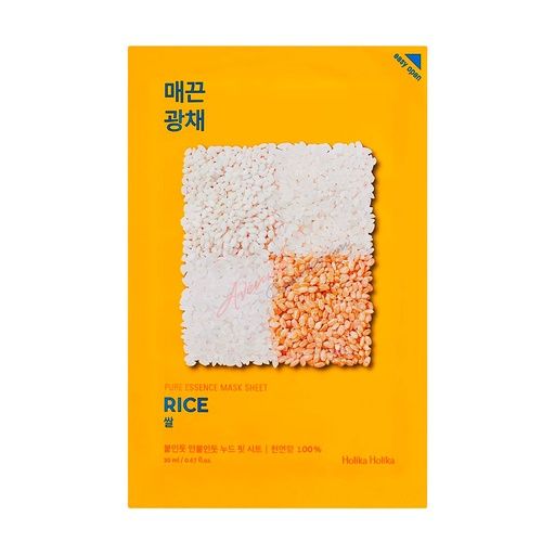 HOLIKA HOLIKA PURE ESSENCE MASK SHEET RICE
