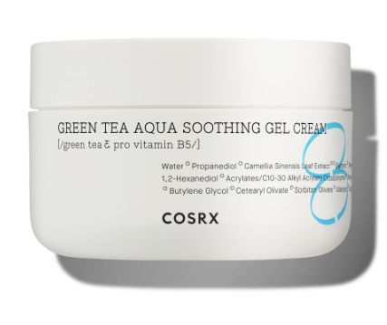 COSRX GREEN TEA AQUA SOOTHING GEL CREAM 50ML