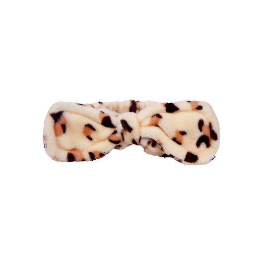 CALA PLUSH BIG BOW HEADBAND - CHEETAH 69228
