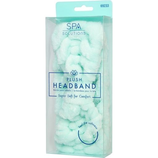 CALA SPA SOLUTION PLUSH HEADBAND - MINT