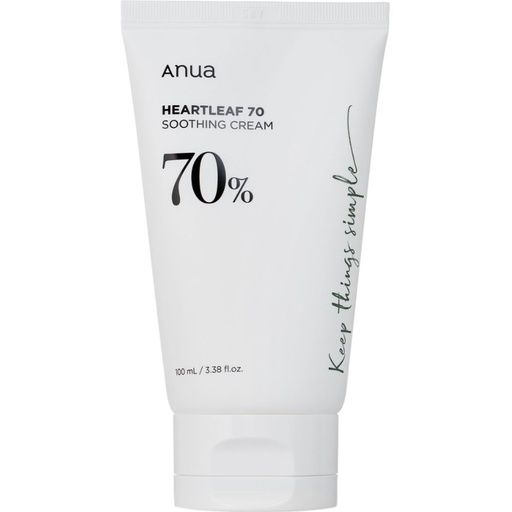ANUA HEARTLEAF 70 SOOTHING CREAM 100ML