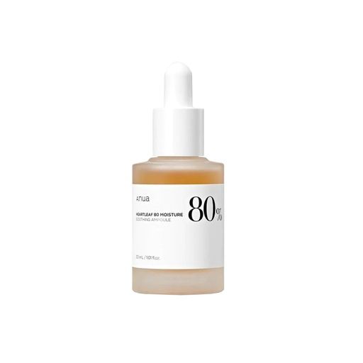 ANUA HEARTLEAF 80 MOISTURE SOOTHING AMPOULE 80% 30ML