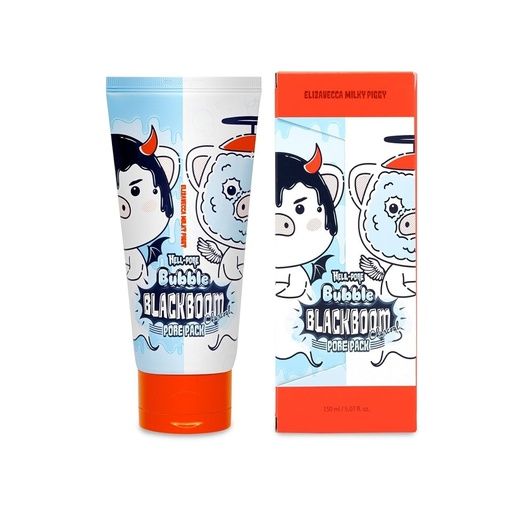  ELIZAVECCA HELL PORE BUBBLE  BLACK BOOM PORE PACK 150ML