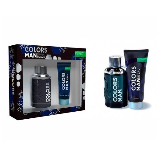 BENETTON COLORS MAN BLACK SET
