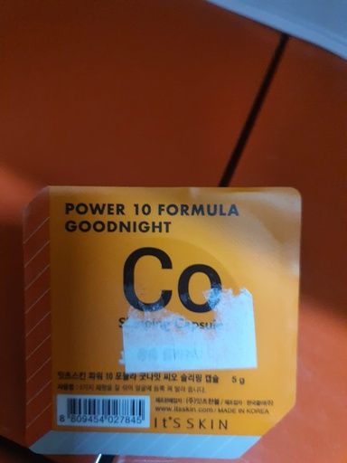 ITS SKIN CO SLEEPING CAPSULE POWER 10