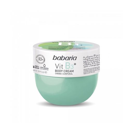 BABARIA VIT B3+ BODY CREAM 400ML